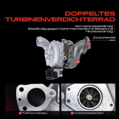 Frankberg 1x Abgasturbolader für Mercedes-Benz W204 S204 C218 X218 W212 C207 S212 X166 V251 W251 V222 W222 X222 Bild Frankberg 1x Abgasturbolader für Mercedes-Benz W204 S204 C218 X218 W212 C207 S212 X166 V251 W251 V222 W222 X222