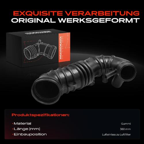 1x Ansaugschlauch, Luftfilter für VW Passat 3B Audi A4 8D A6 4B 1995-2005 Bild 1x Ansaugschlauch, Luftfilter für VW Passat 3B Audi A4 8D A6 4B 1995-2005