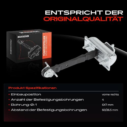 1x Türfeststeller Türfangband Türstopper Vorne Rechts für Jaguar S-Type X200 1999-2008 Bild 1x Türfeststeller Türfangband Türstopper Vorne Rechts für Jaguar S-Type X200 1999-2008