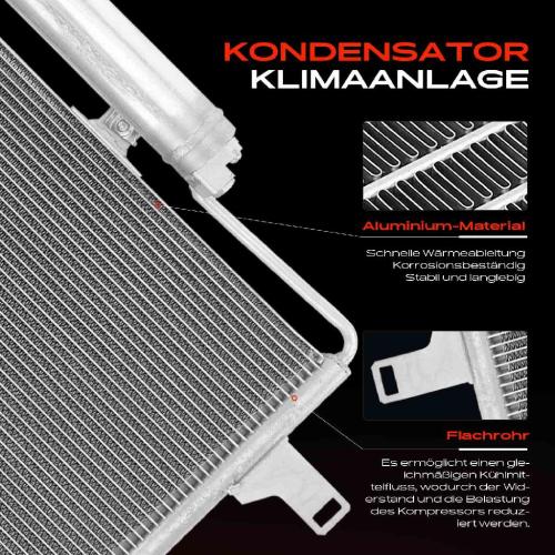 Frankberg 1x Kondensator Klimaanlage für Mercedes-Benz A-Klasse W169 B-Klasse W245 Bild Frankberg 1x Kondensator Klimaanlage für Mercedes-Benz A-Klasse W169 B-Klasse W245