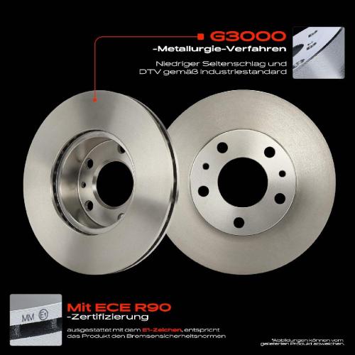 Frankberg 2x Bremsscheiben Vorderachse für Citroën Jumper Bus Kasten Fiat Ducato Panorama Peugeot Boxer Bild Frankberg 2x Bremsscheiben Vorderachse für Citroën Jumper Bus Kasten Fiat Ducato Panorama Peugeot Boxer