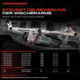 1x Wischergestänge Vorne für VW Crafter 30-35 Bus 30-50 Kasten Mercedes-Benz B906 906