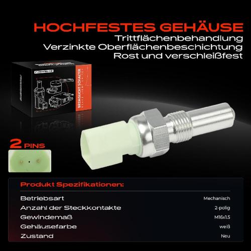 1x Bremslichtschalter für Ford Escort Fiesta Focus C-Max Fusion KA Puma Mazda Bild 1x Bremslichtschalter für Ford Escort Fiesta Focus C-Max Fusion KA Puma Mazda