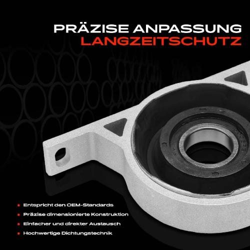 1x Lagerung Gelenkwelle Kardanwellenlager für BMW 5er E60 E61 6er E63 E64 X3 E83 Bild 1x Lagerung Gelenkwelle Kardanwellenlager für BMW 5er E60 E61 6er E63 E64 X3 E83