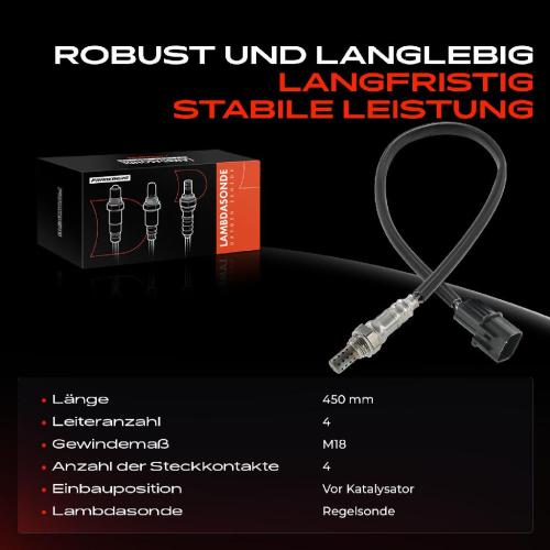 1x Lambdasonde Regelsonde Vor Katalysator für Hyundai Equus/Centennial Terracan XG Stufenheck KIA Sorento I Bild 1x Lambdasonde Regelsonde Vor Katalysator für Hyundai Equus/Centennial Terracan XG Stufenheck KIA Sorento I