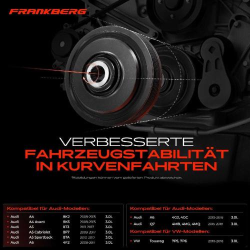 1x Riemenscheibe Kurbelwelle für Audi A4 A5 A6 A7 A8 Q5 Q7 Bild 1x Riemenscheibe Kurbelwelle für Audi A4 A5 A6 A7 A8 Q5 Q7