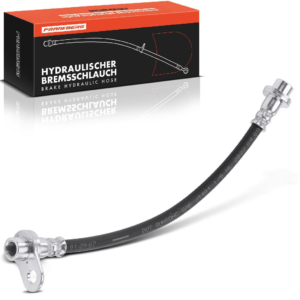 Frankberg 1x Bremsschlauch Bremsschläuche Hinterachse Links für Mitsubishi Lancer Outlander Citroën Peugeot