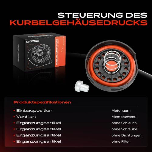 1x Ventil Kurbelgehäusentlüftung für Land Rover Freelander 2 Volvo S80 V70 XC60 Bild 1x Ventil Kurbelgehäusentlüftung für Land Rover Freelander 2 Volvo S80 V70 XC60