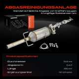 1x Partikelfilter für Opel Astra H Caravan Zafira 2007-2015