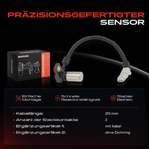 1x Kurbelwellensensor Impulsgeber für VW Polo 6V Seat Arosa Ibiza Skoda Fabia Bild 1x Kurbelwellensensor Impulsgeber für VW Polo 6V Seat Arosa Ibiza Skoda Fabia