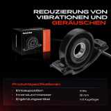 1x Lagerung Gelenkwelle Kardanwellenlager für Mercedes-Benz C-Klasse W203