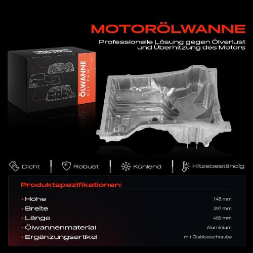 Frankberg 1x Ölwanne Motorölwanne für Mercedes-Benz W203 W204 CL203 C209 W211 W212 A207 S211 R171 R172 Bild Frankberg 1x Ölwanne Motorölwanne für Mercedes-Benz W203 W204 CL203 C209 W211 W212 A207 S211 R171 R172