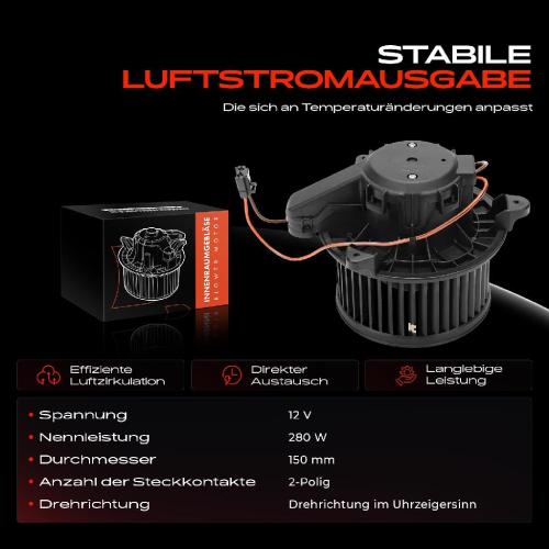 Frankberg 1x Gebläsemotor Innenraumgebläse für Mercedes-Benz W177 W247 C118 Bild Frankberg 1x Gebläsemotor Innenraumgebläse für Mercedes-Benz W177 W247 C118