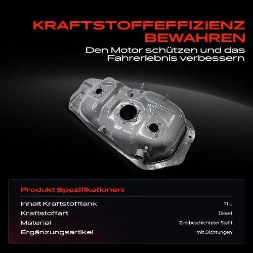 1x Kraftstofftank Kraftstoffbehälter für Mitsubishi Pajero Sport I 2.5L Bild 1x Kraftstofftank Kraftstoffbehälter für Mitsubishi Pajero Sport I 2.5L
