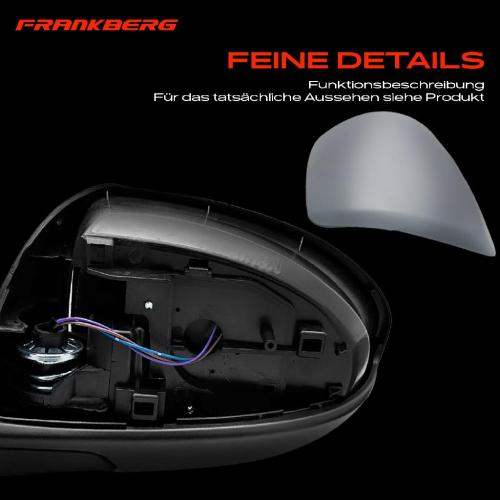 Frankberg 1x Außenspiegel Links für Mazda 3 Stufenheck BL 1.6L 2.0L 2.2L 2.3L 2008-2014 Bild Frankberg 1x Außenspiegel Links für Mazda 3 Stufenheck BL 1.6L 2.0L 2.2L 2.3L 2008-2014