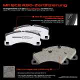 4x Bremsbeläge Vorderachse für VW Touareg Van Audi E-Tron GT Stufenheck 2009-2025