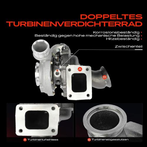 Frankberg 1x Abgasturbolader für Iveco Daily IV Kasten Daily IV Pritsche/Fahrgestell Daily V Kasten Pritsche/Fahrgestell Bild Frankberg 1x Abgasturbolader für Iveco Daily IV Kasten Daily IV Pritsche/Fahrgestell Daily V Kasten Pritsche/Fahrgestell