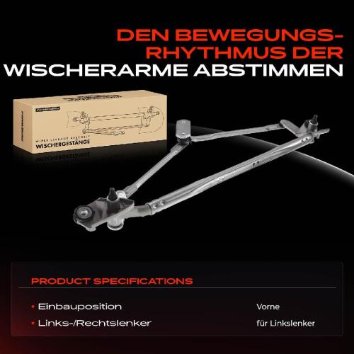 1x Wischergestänge Vorne für Toyota Corolla E12 Avensis T25 2001-2008 Bild 1x Wischergestänge Vorne für Toyota Corolla E12 Avensis T25 2001-2008