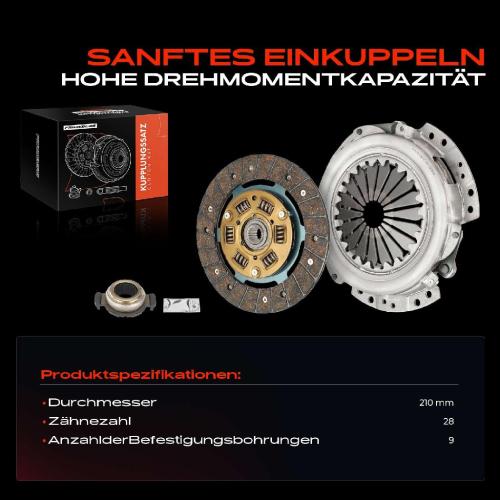 1x Kupplungssatz für VW Golf III Cabriolet IV Polo Classic Bora Variant Corrado Vento Audi A3 Seat Skoda Bild 1x Kupplungssatz für VW Golf III Cabriolet IV Polo Classic Bora Variant Corrado Vento Audi A3 Seat Skoda