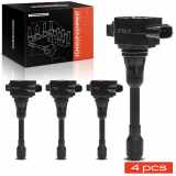 Frankberg 4x Zündmodul Zündspule für Nissan Altima Coupe Bluebird Sylphy II Caravan Bus Kasten Cube Juke Livina