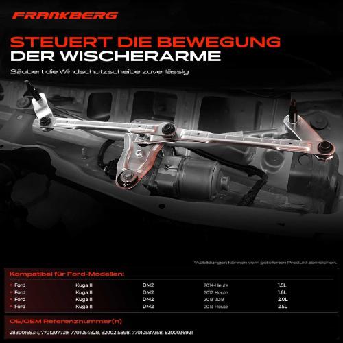 1x Wischergestänge Vorne für Renault Megane II BM/EM/KM/LM/CM0/1 Bild 1x Wischergestänge Vorne für Renault Megane II BM/EM/KM/LM/CM0/1