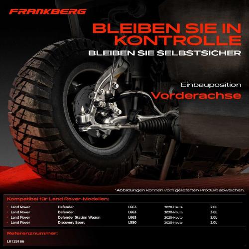 2x Spurstangenkopf Vorderachse für Land Rover Defender Station Wagon Van Discovery Sport 2.0L 3.0L Bj ab 2020 Bild 2x Spurstangenkopf Vorderachse für Land Rover Defender Station Wagon Van Discovery Sport 2.0L 3.0L Bj ab 2020