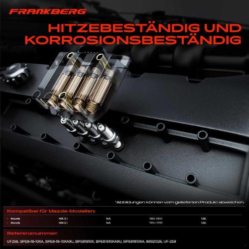 Frankberg 1x Zündmodul Zündspule für Mazda MX-5 I NA 1.8L 1993-1995 Bild Frankberg 1x Zündmodul Zündspule für Mazda MX-5 I NA 1.8L 1993-1995
