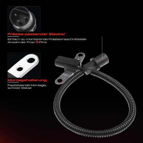 1x Kurbelwellensensor Impulsgeber für Jeep Cherokee XJ Grand Cherokee I ZG ZJ 1984-2001 Bild 1x Kurbelwellensensor Impulsgeber für Jeep Cherokee XJ Grand Cherokee I ZG ZJ 1984-2001