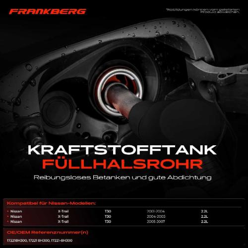 1x Kraftstoffeinfüllrohr Einfüllstutzen für Nissan X-Trail T30 2001-2007 Bild 1x Kraftstoffeinfüllrohr Einfüllstutzen für Nissan X-Trail T30 2001-2007