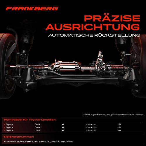 1x Lenkgetriebe Servolenkgetriebe für Toyota C-HR X1 1.2L-2.0L Bj ab 2016 Bild 1x Lenkgetriebe Servolenkgetriebe für Toyota C-HR X1 1.2L-2.0L Bj ab 2016