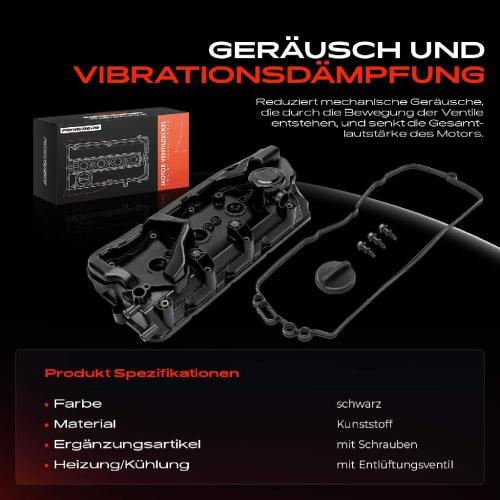 Frankberg 1x Ventildeckel Zylinderkopfhaube für VW Touareg CR7 Audi A6 4G A4 8W A8 4N Q5 FY Bild Frankberg 1x Ventildeckel Zylinderkopfhaube für VW Touareg CR7 Audi A6 4G A4 8W A8 4N Q5 FY