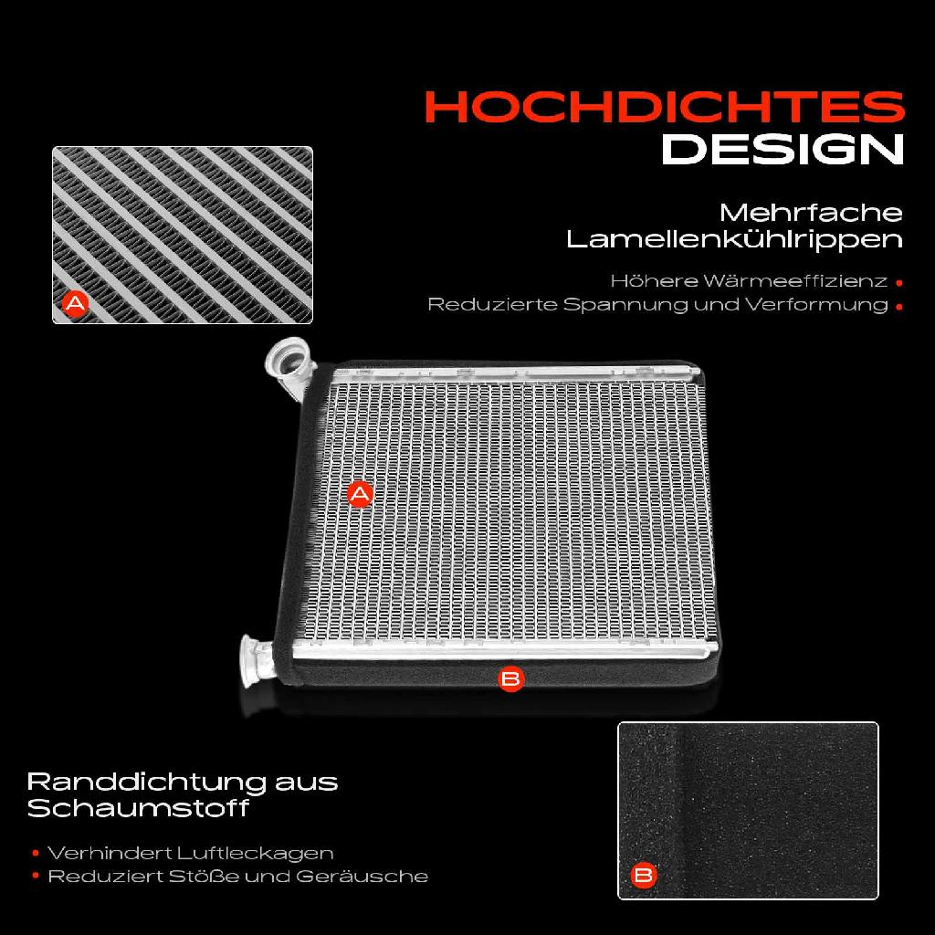 1x Wärmetauscher Innenraumheizung für Citroën C3 Picasso Peugeot 308 CC 308 SW I RCZ 1.4L 1.6L 2.0L