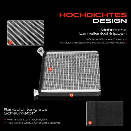 1x Wärmetauscher Innenraumheizung für Citroën C3 Picasso Peugeot 308 CC 308 SW I RCZ 1.4L 1.6L 2.0L Bild 1x Wärmetauscher Innenraumheizung für Citroën C3 Picasso Peugeot 308 CC 308 SW I RCZ 1.4L 1.6L 2.0L