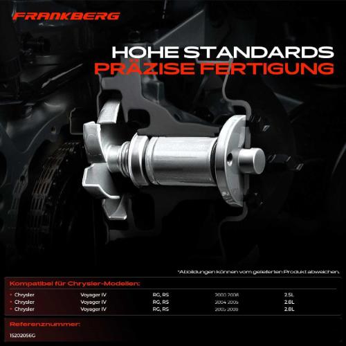 1x Wasserpumpe Kühlwasserpumpe für Chrysler Voyager IV RG RS 2.5L 2.8L 2000-2008 Bild 1x Wasserpumpe Kühlwasserpumpe für Chrysler Voyager IV RG RS 2.5L 2.8L 2000-2008