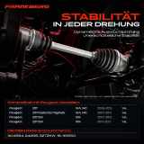 1x Antriebswelle Vorderachse Links für Peugeot 207 WA WC 1.4L 2006-2015