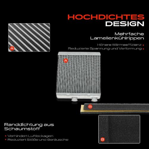1x Wärmetauscher Innenraumheizung für Honda Civic VIII Hatchback FK FN 2005-2012 Bild 1x Wärmetauscher Innenraumheizung für Honda Civic VIII Hatchback FK FN 2005-2012