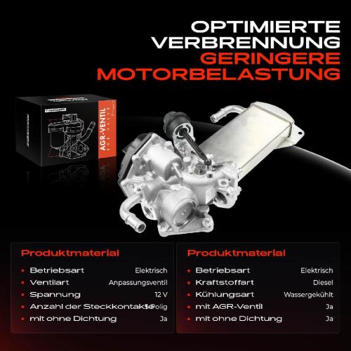 1x AGR-Ventil Abgasrückführungsventil für VW Multivan V VI Transporter V Bus V Kasten V Pritsche/Fahrgestell Bild 1x AGR-Ventil Abgasrückführungsventil für VW Multivan V VI Transporter V Bus V Kasten V Pritsche/Fahrgestell