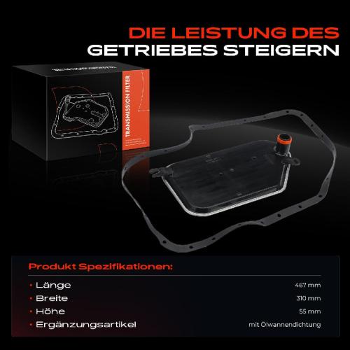 1x Hydraulikfiltersatz Automatikgetriebe für VW Passat Audi A4 A6 Skoda Porsche Bild 1x Hydraulikfiltersatz Automatikgetriebe für VW Passat Audi A4 A6 Skoda Porsche