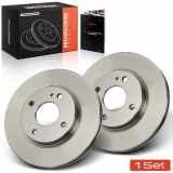 Frankberg 2x Bremsscheiben Vorderachse für Ford Fiesta VI Van 1.0L 1.2L 1.4L 1.5L 1.6L 2008-2018