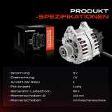 1x Lichtmaschine Generator für Mercedes-Benz W212 S212 C218 X218 W463 GLE SL