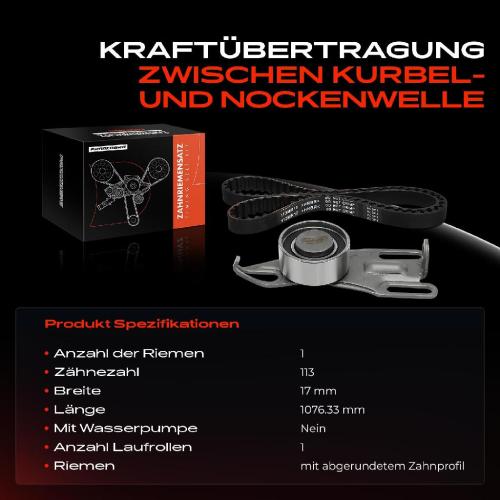 1x Zahnriemensatz Zahnriemen für Citroën BX XB Peugeot 205 I II 309 I II 405 I Bild 1x Zahnriemensatz Zahnriemen für Citroën BX XB Peugeot 205 I II 309 I II 405 I