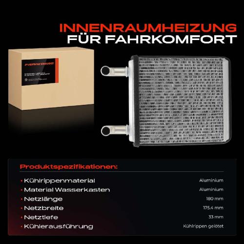 1x Wärmetauscher Innenraumheizung für Mercedes-Benz Viano Vito Bus W639 Bild 1x Wärmetauscher Innenraumheizung für Mercedes-Benz Viano Vito Bus W639