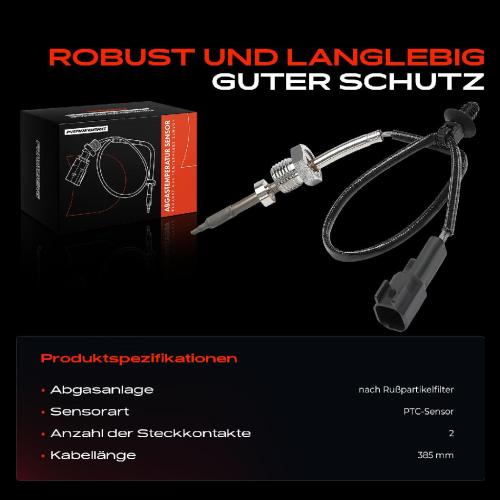 Frankberg 1x Abgastemperatursensor für Ford Tourneo V362 F3 FY FZ V363 FAD FBD FED FFD 2.0L Bild Frankberg 1x Abgastemperatursensor für Ford Tourneo V362 F3 FY FZ V363 FAD FBD FED FFD 2.0L
