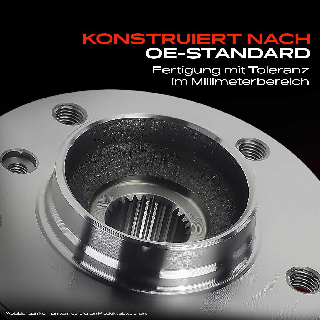 1x Radnabe Radlagersatz Hinterachse beidseitig für BMW 3er Cabriolet Compact Coupe E36 E46