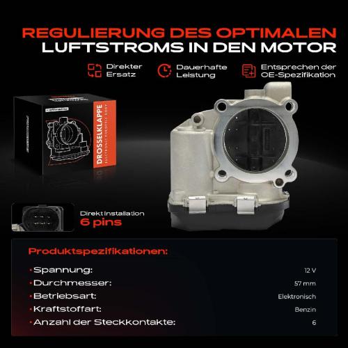 1x Drosselklappe Drosselklappenstutzen für VW Golf V Passat Audi A3 Skoda Seat Bild 1x Drosselklappe Drosselklappenstutzen für VW Golf V Passat Audi A3 Skoda Seat