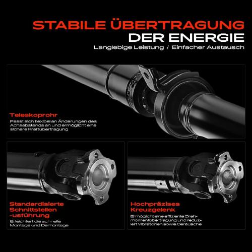 1x Kardanwelle Gelenkwelle Hinterachse für Honda CR-V IV RM 2.0L Bj ab 2012 Bild 1x Kardanwelle Gelenkwelle Hinterachse für Honda CR-V IV RM 2.0L Bj ab 2012