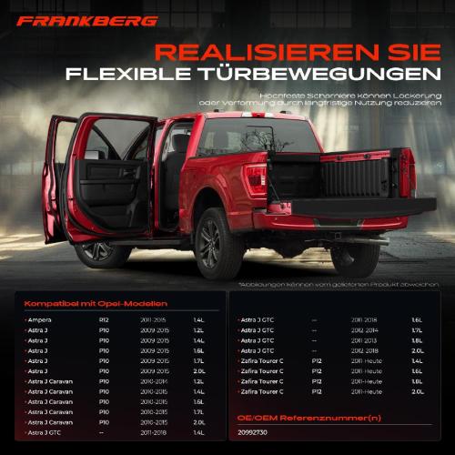 1x Scharnier Oben Links oder Unten Rechts für Opel AstraJ 2010-2015 Bild 1x Scharnier Oben Links oder Unten Rechts für Opel AstraJ 2010-2015