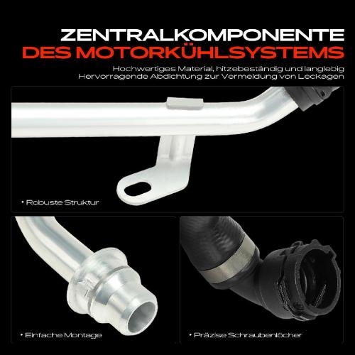 1x Kühlerschlauch Wasserschlauch für BMW X5 E70 3.0L 2006-2010 Bild 1x Kühlerschlauch Wasserschlauch für BMW X5 E70 3.0L 2006-2010