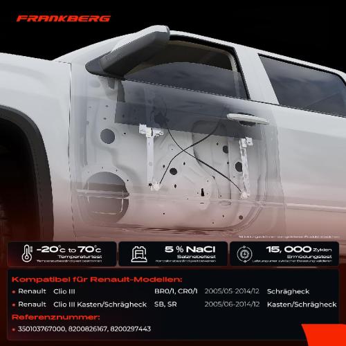 1x Fensterheber Vorne Links für Renault Clio III BR0/1 CR0/1 SB SR Bild 1x Fensterheber Vorne Links für Renault Clio III BR0/1 CR0/1 SB SR