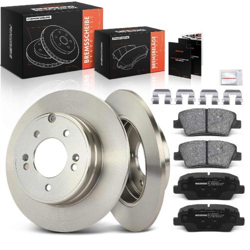 2x Bremsscheiben 4x Bremsbeläge Hinterachse für Hyundai Grandeur TG Sonata V NF KIA Optima JF Bild 2x Bremsscheiben 4x Bremsbeläge Hinterachse für Hyundai Grandeur TG Sonata V NF KIA Optima JF